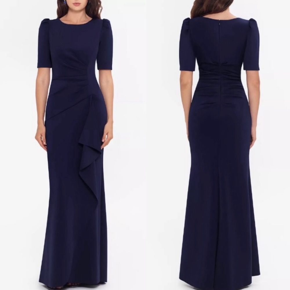 Navy blue dress